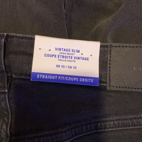 New black high waist jeans - Picture 2 of 2